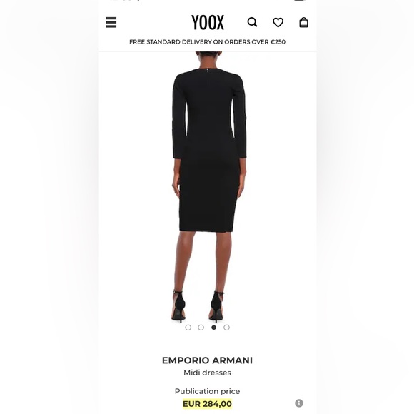REDUCED!!!Emporio Armani, High Quality LBD Classic! Size 4 (40) - Picture 12 of 17